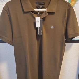 Medium Dark Green Express Polo